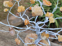 Hand Made Limonite Quartz Wire Wrap Tree On Cobbed Crystal Base x 1 From South Africa