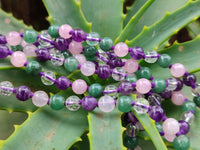 Hand Made Mixed Stone Bead Necklaces - Sold Per Item - From South Africa