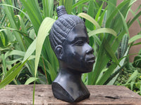 Hand Made Wonder Stone African Woman Sculpture x 1 From Zimbabwe