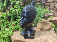 Hand Made Wonder Stone African Woman Sculpture x 1 From Zimbabwe