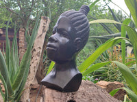 Hand Made Wonder Stone African Woman Sculpture x 1 From Zimbabwe