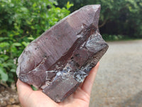 Natural Smokey Quartz Crystal Specimens x 2 From Zomba, Malawi