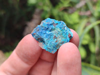 Natural Blue Shattuckite Cobbed Specimens x 2.4 Kg Lot From Kaokoveld, Namibia