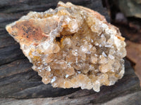 Natural Limonite Quartz Geodes x 12 From Solwezi, Zambia