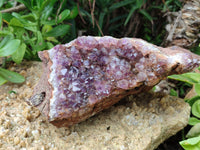 Natural Zululand Amethyst Geodes x 2 from Jozini, South Africa