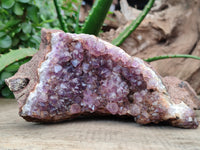 Natural Zululand Amethyst Geodes x 2 from Jozini, South Africa