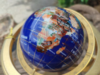 Polished Lapis Lazuli World Globe x 1 From China