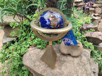 Polished Lapis Lazuli World Globe x 1 From China