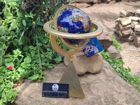 Polished Lapis Lazuli World Globe x 1 From China