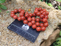 Polished Red Jasper Bead Necklace - Sold Per Item - From South Africa