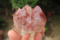 Natural Red Hematoid Quartz Clusters x 6 From Karoi, Zimbabwe