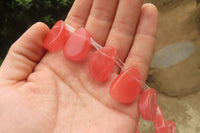 Hand Made Strawberry Quartz Bead Necklaces - Sold Per Item - From China