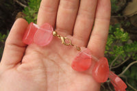 Hand Made Strawberry Quartz Bead Necklaces - Sold Per Item - From China