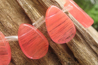 Hand Made Strawberry Quartz Bead Necklaces - Sold Per Item - From China