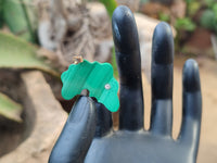 Hand Made Flower Malachite Africa Pendants - sold per item - From Congo