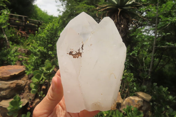 Natural Quartz Crystal Specimens x 3 From Madagascar