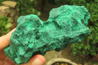 Natural Silky Malachite Specimens x 3 From Kasompe, Congo