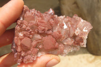 Natural Red Hematoid Quartz Clusters x 6 From Karoi, Zimbabwe