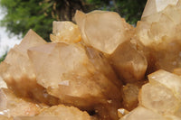 Natural Smokey Phantom Quartz Cluster x 1 From Luena, Congo