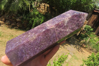 Polished Lepidolite Tower x 1 From Madagascar