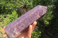 Polished Lepidolite Tower x 1 From Madagascar