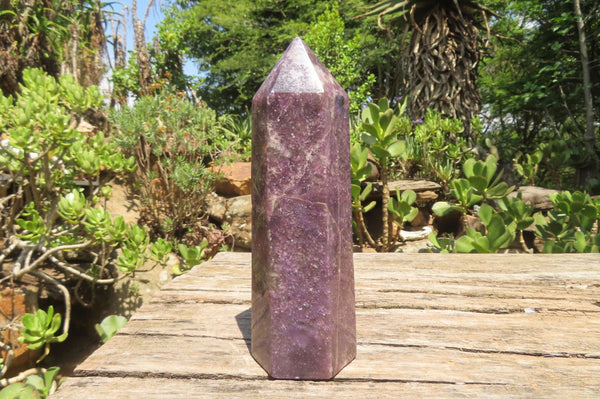 Polished Lepidolite Tower x 1 From Madagascar