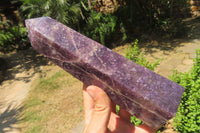 Polished Lepidolite Tower x 1 From Madagascar