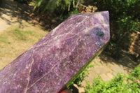 Polished Lepidolite Tower x 1 From Madagascar