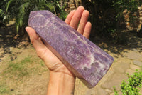 Polished Lepidolite Tower x 1 From Madagascar