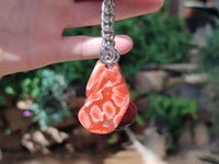 Polished Red Jasper Golf Club Keyring - Sold Per Item - From South Africa