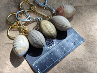 Hand Made Polychrome Jasper Keyring - sold per item - From Madagascar