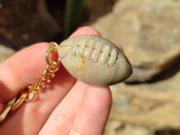 Hand Made Polychrome Jasper Keyring - sold per item - From Madagascar