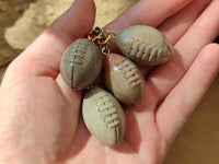 Hand Made Polychrome Jasper Keyring - sold per item - From Madagascar