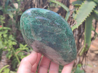 Polished Fuchsite Standing Free Forms x 3 From Madagascar