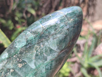 Polished Fuchsite Standing Free Forms x 3 From Madagascar