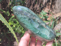 Polished Fuchsite Standing Free Forms x 3 From Madagascar