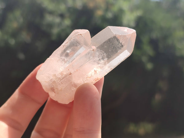 Natural Clear Quartz Crystals x 35 From Zambia