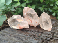 Natural Clear Quartz Crystals x 35 From Madagascar