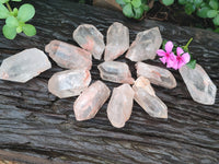 Natural Clear Quartz Crystals x 35 From Zambia