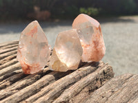 Natural Clear Quartz Crystals x 35 From Madagascar