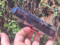 Polished Iolite Points x 4 From Madagascar