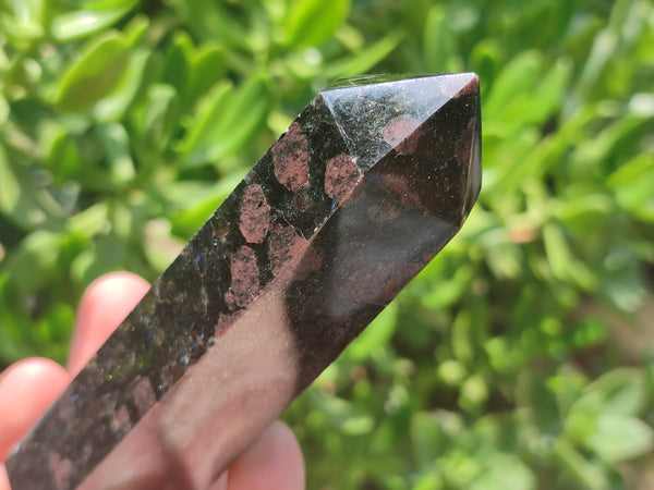 Polished Iolite Points x 4 From Madagascar