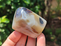 Polished On One Side Dendritic Agate x 6 From Madagascar