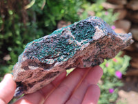 Natural Botryoidal Malachite Specimens x 2 From Tenke Fungurume, Congo