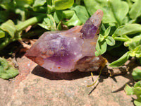 Natural Zululand Amethyst Crystals x 12 From South Africa