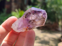 Natural Zululand Amethyst Crystals x 12 From South Africa