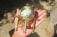 Hand Made Mother Of Pearl World Globe x 1 From China