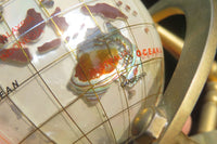 Hand Made Mother Of Pearl World Globe x 1 From China