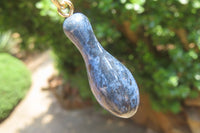 Hand Made Dumortierite Keyrings - sold per item - From Mozambique