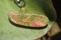 Hand Made Unakite Keyring - Sold Per Item - From South Africa